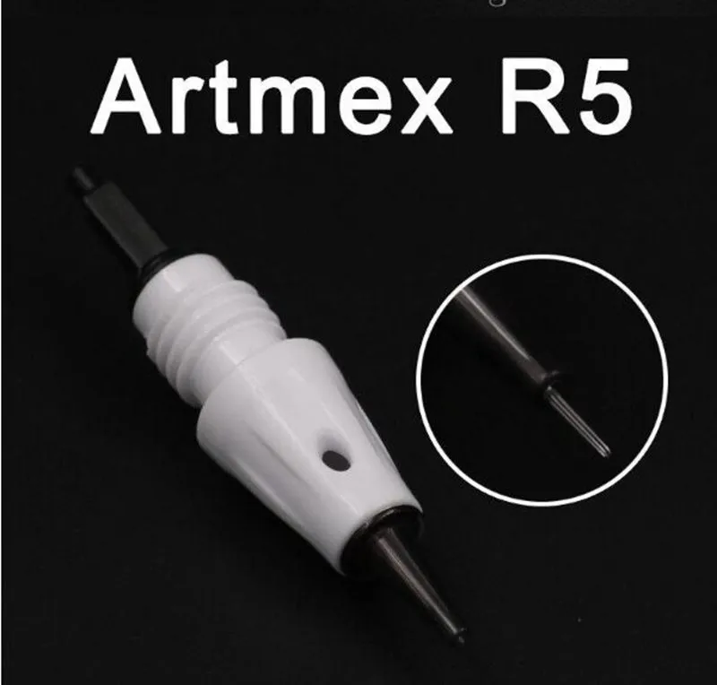 Micro naaldcartridge tips voor artmex v8 v6 v11 v9 permanente make-up tattoo machine derma pen MTS pmu huidverzorging schoonheid