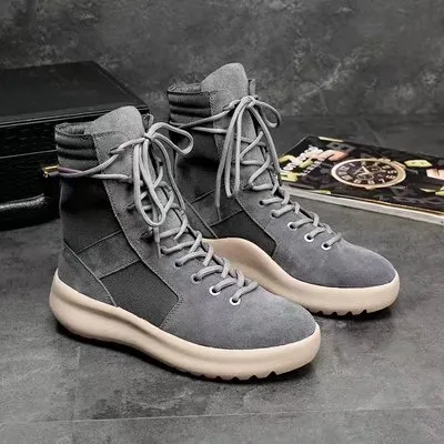 2019 hot Best Quality Men and Women Martin Boots  Top Military Sneakers Hight Army BootsFashion Shoes Brand high boots