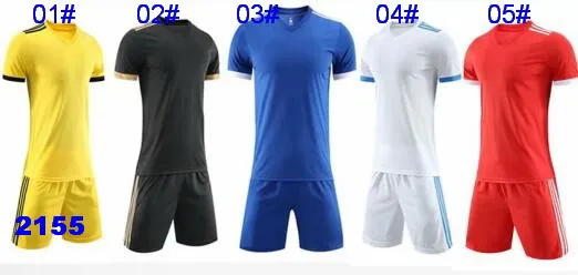 personalisierte leere Fußball-Trikot-Sets, individuelle Team-Fußball-Trikots-Oberteile mit Shorts, modische Trainings-Lauf-Trikot-Sets kurz, Fußball-Uniform