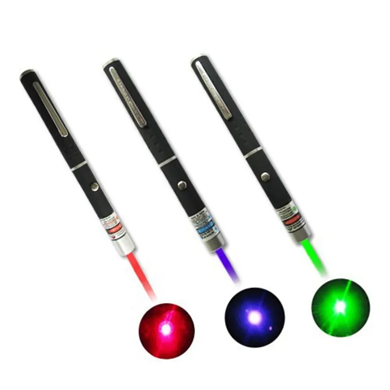 Laserpointer, tolles, leistungsstarkes Licht, stilvoller 650 nm roter, blauer, grüner Laserpointer, Lichtstift, Lazerstrahl, 1 mW, hohe Leistung