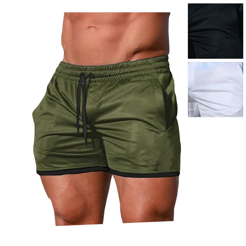 Compra Color Sólido Para Hombre Pantalones Cortos Tablero De Traje De Baño  Sexy Traje De Baño Hombre Nadando Hombres Cortos Calzoncillos Cortos De  Playa Pantalones Cortos Deportes Trajes De Deportes Surf Troncos