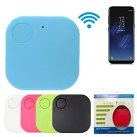 2020 NUOVA mini rettangolo senza fili Bluetooth Smart tag Anti perso Tracker allarme 5 colori disponibili GPS Locator Allarme portachiavi Trackers