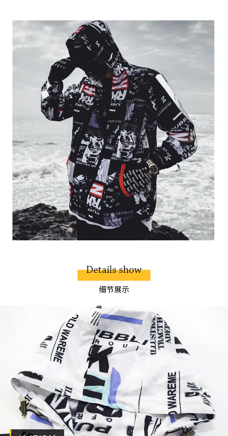 ジャケット・アウター hakunamatata0224 Mens Harajuku Color Block Best Ski Jackets Hip Hop