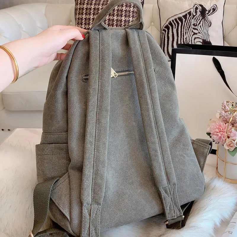Backpack Tote Bag Men Women Backpack Fashion High Quality Denim Canvas Shoulder Bags Travel Bag Messenger Bag Women Handbag 