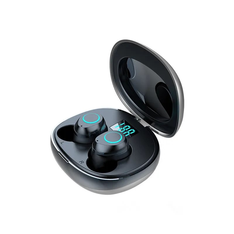 I07 verdadeiros tws Headset Bluetooth sem fio 5.0 in-ear contato com display digital Auricular Bluetooth DHL livre