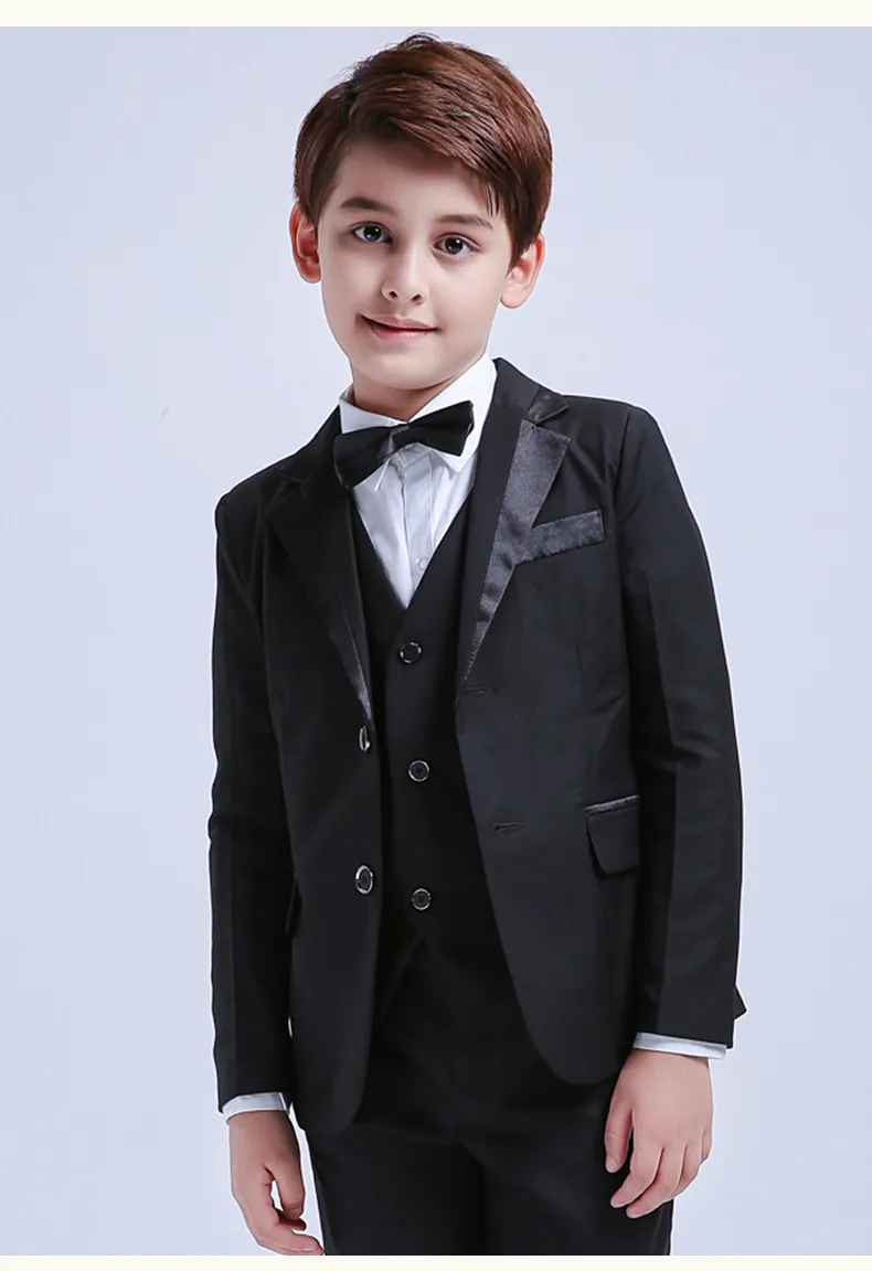 John Lewis Heirloom Collection Kids' Black Suit Jacket, Black at John Lewis  & Partners