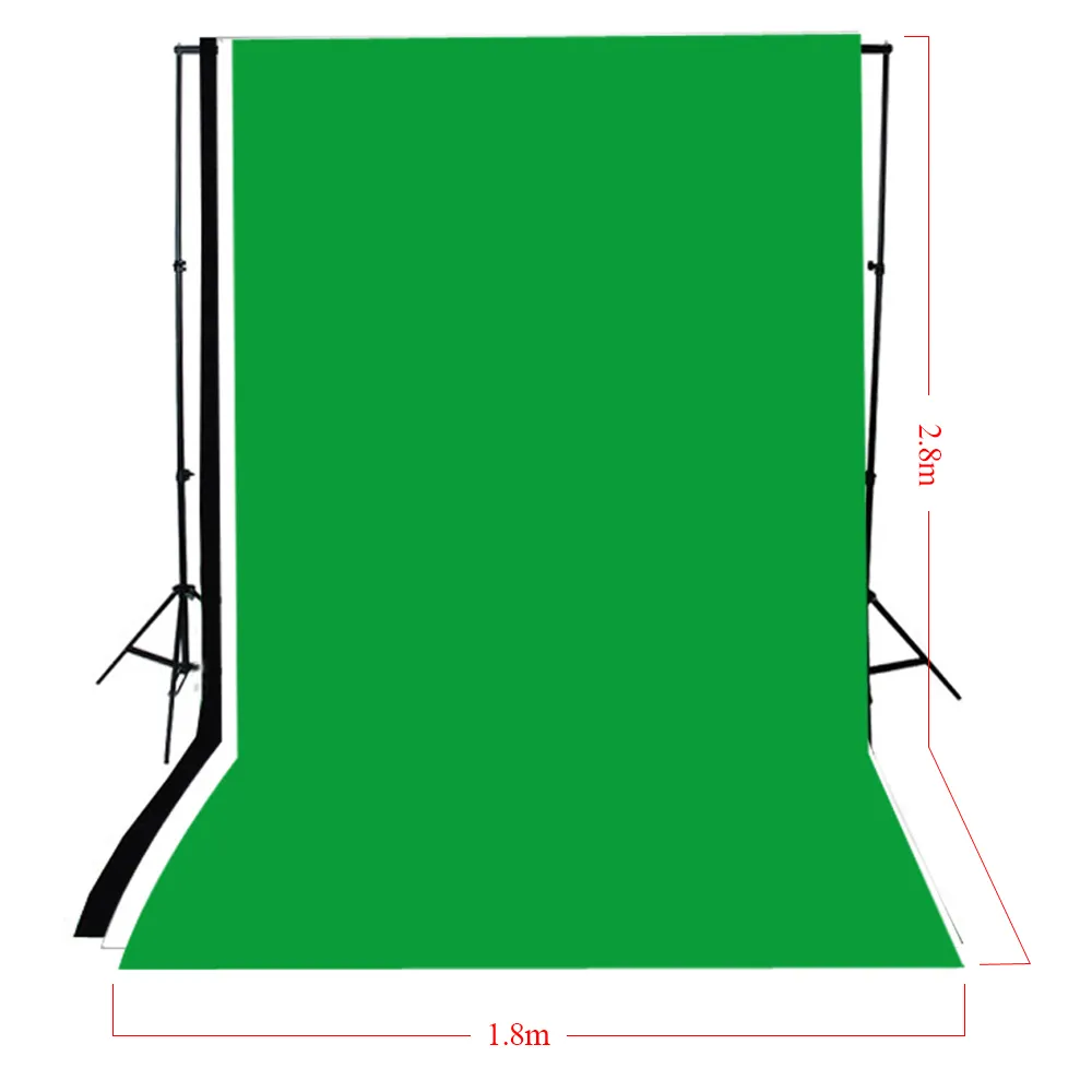 Oversea STOCK Photography Studio Lighting Tent Kit with Background 125W Bulb Sofbox Single Bulb Socket Backdrop Stand