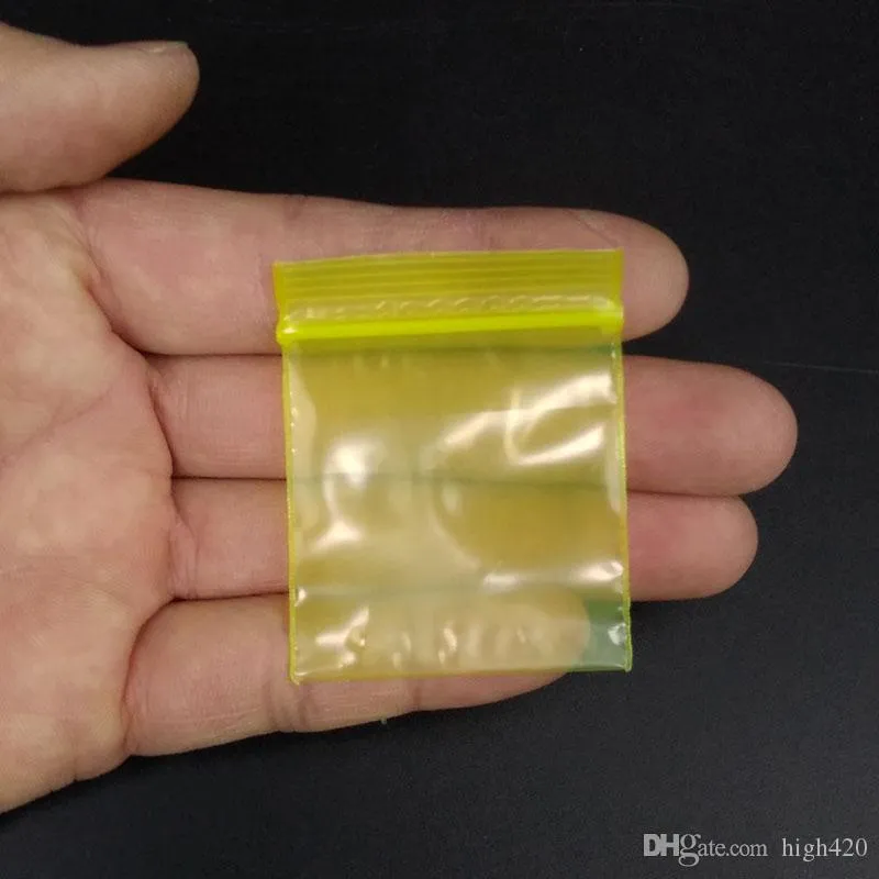 Wholesale 100 Mini Zip Lock Mini Tote Bag 3x4cm Plastic Packaging Backs  With From Oilburner, $2.37