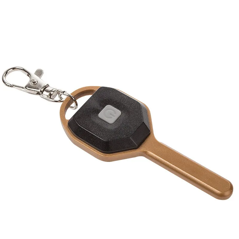 Mini lampe de poche porte-clés à LED à lumière extérieure portable COB