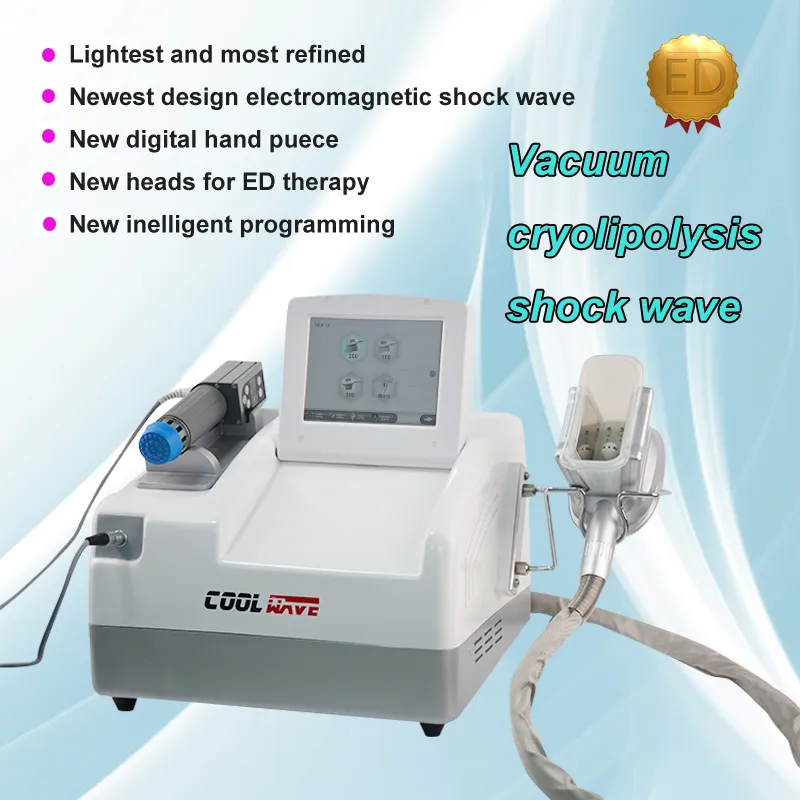 Machine à ondes froides portable avec physiothérapie par ondes de choc pour la perte de poids/thérapie par ondes shok portable pour ED