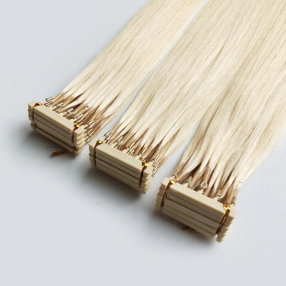 New Pre Bond 6d Hair Extensions Blonde Second generation products 100g 100strands 26inch VIP VIP customer customization