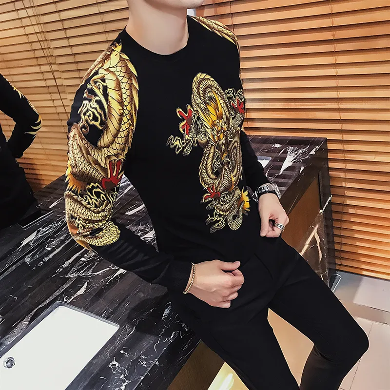 Gold trui top