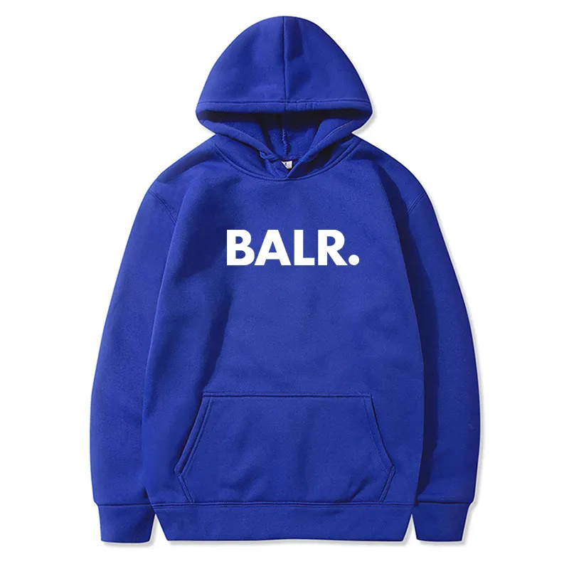 BALR ファッションブランドメンズパーカー 2020 春秋男性カジュアルメンズデザイナースウェットスーツ無地 Hombre ストリート女性デザイナーセーター