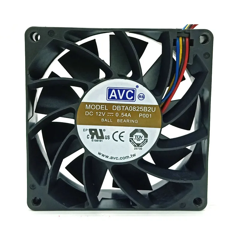 AVC DBTA0825B2U 80x80x25MM DC12V PWM Computer CPU... From Gzhou72, $20. ...