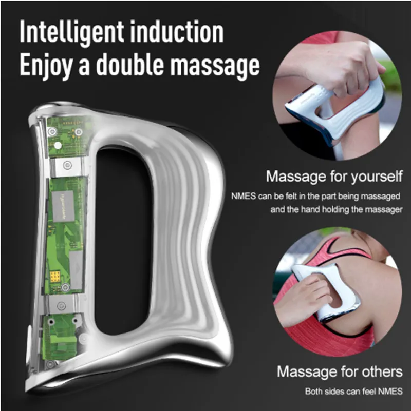 Hyperblade NMES Micro Current Full Body Relax Muskelterapi Massager Deep Tissue Massager Device DHL 2914