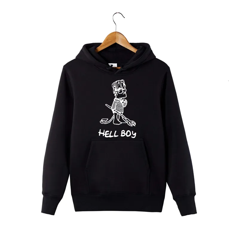 Lil Peep Hellboy Sweat à capuche Lil Peep Sweat à capuche Sweatershirt Hellboy Sweat à capuche V191105