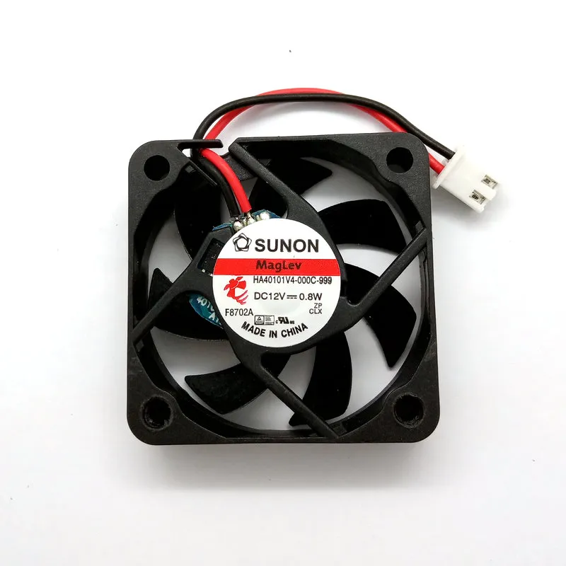 Original HA4010V4-000C-999 DC12V 0.8W Original 40x40x10MM 2Lines Computer cooling fan