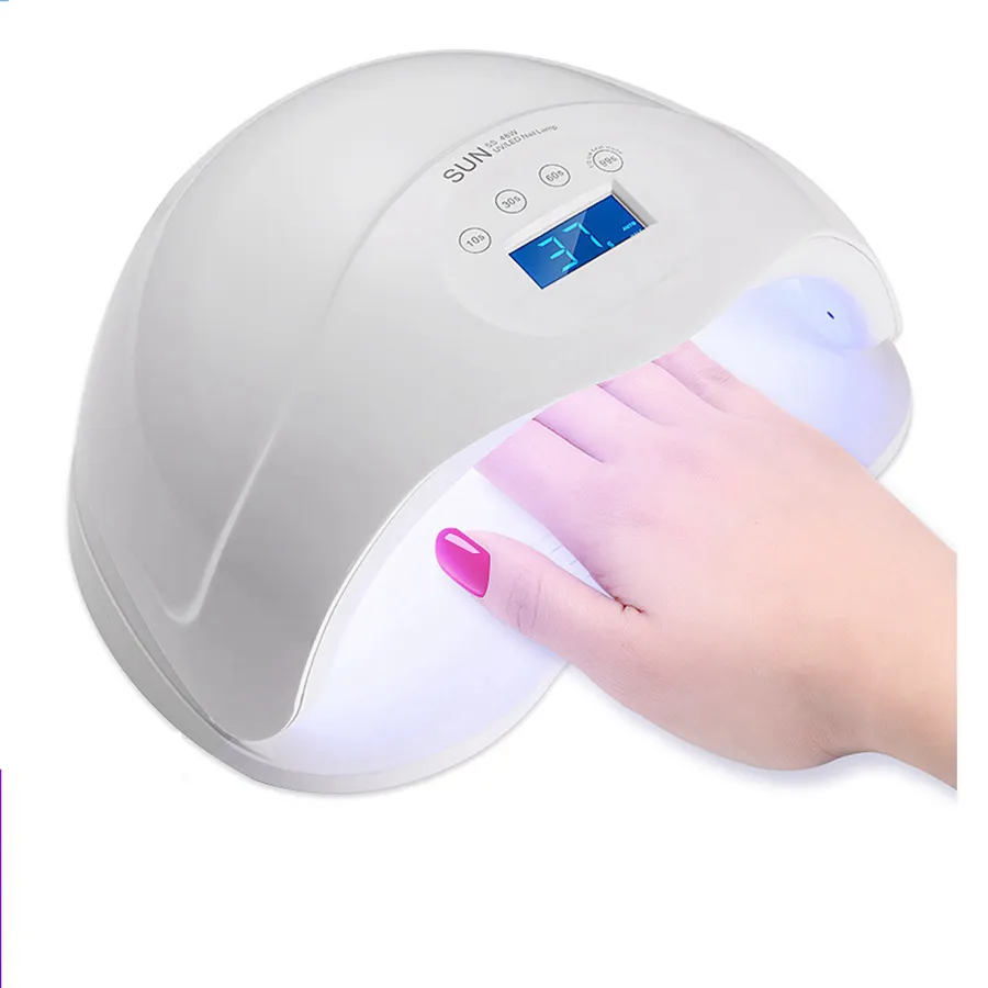 Dual UV LED Gel Nail Dryer Ulta With LCD Display And Bottom Timer 48W