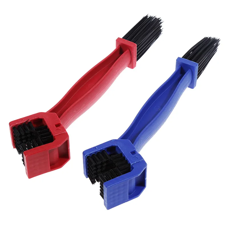 Motorcycle Bicycle Chain Brake Remover Clean Brush Gear Grunge Brush Cleaner Outdoor Cleaner Scrubber Tool For Car Motor Bike