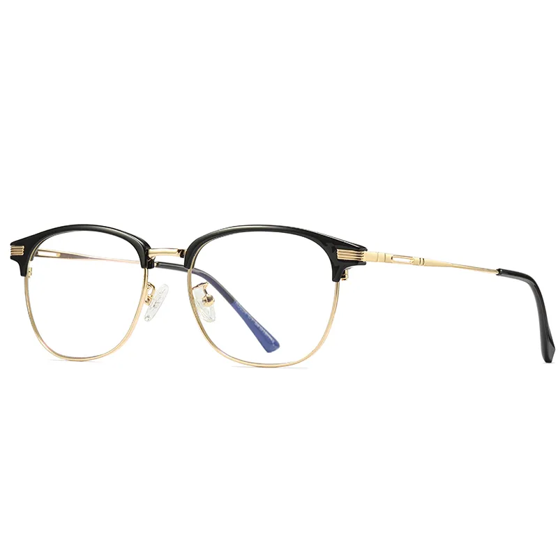 Gafas Con Montura Dorada De Metal Gafas Para Hombre Y Para Mujer Gafas Para Estudiantes Teléfono Gafas Para TV Gafas Con Lentes Transparentes De 11,04 € | DHgate