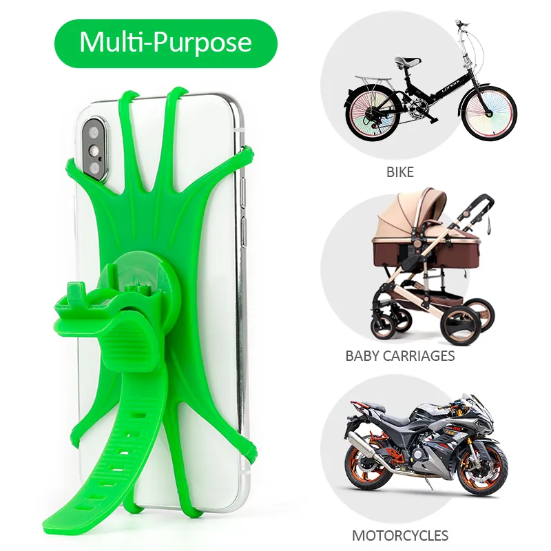 Cykeltelefonhållare för Xiaomi 9 Universal Motorcykel Mobila cykelhandtag Standfäste