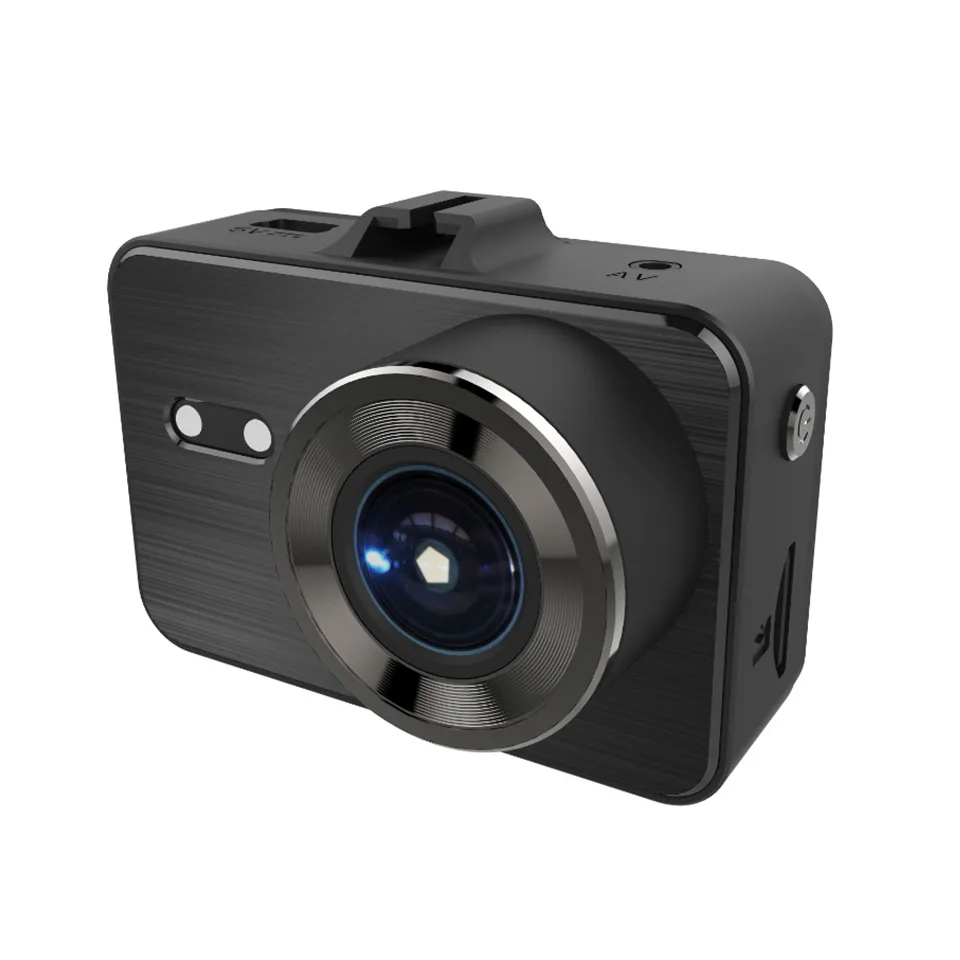 2 "Bil DVR-inspelare WiFi Dashcam bil videokamera 1080p Full HD 160 ° bred FOV Mobile App Ts Stream Night Vision Parkering Monitor