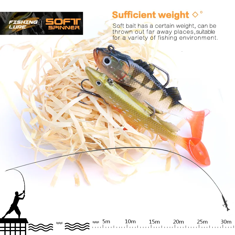 DONQL Soft Lure Kit Set Wobblers Pesca Artificial Bait Silicone Fishing  Lures Sea Bass Carp Fishing Lead Fish Jig T1910206067719 From Fh4j, $16.1
