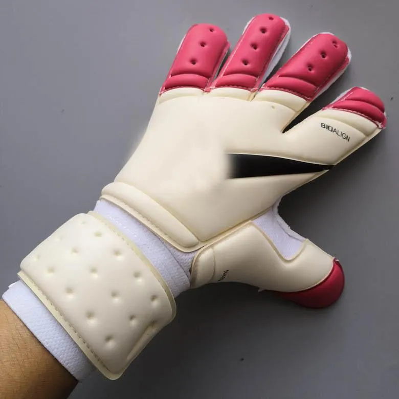 SGT Unisex Soccer Goalkeeper Gloves Without Finger Protection Guard Thicken Latex Football Goalie Gloves Non-slip Goal keeper Glov278k