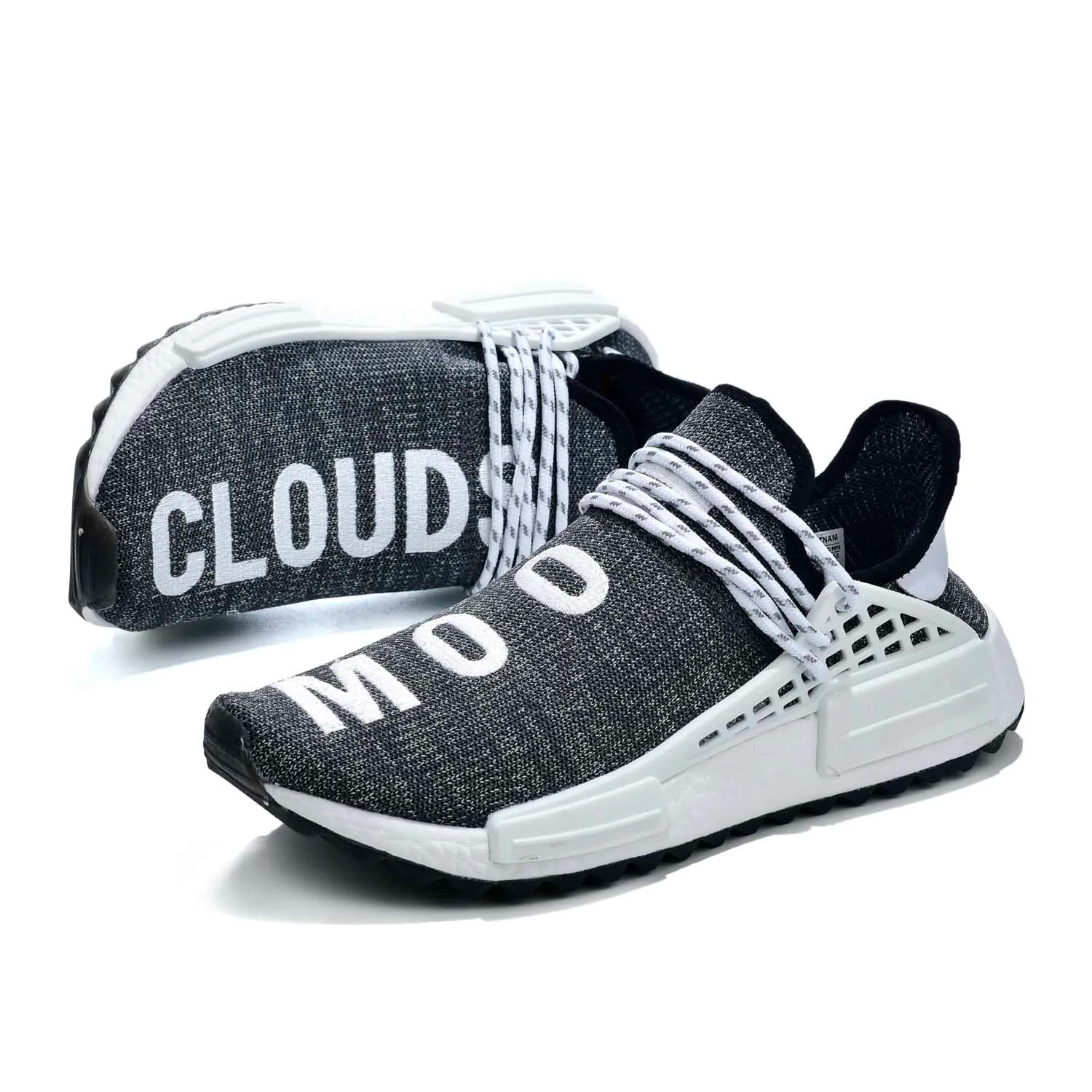 2019 NMD Shoes Yellow Human Race HU Pharrell Solar Pack Pale Nude