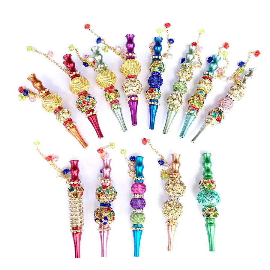 Colorful Blunt Holder With Rhinestones Jewelry Hookah Mouth Tips Wholesale  Hookah Jewelry Metal Hookah Tips From Safelife, $0.87