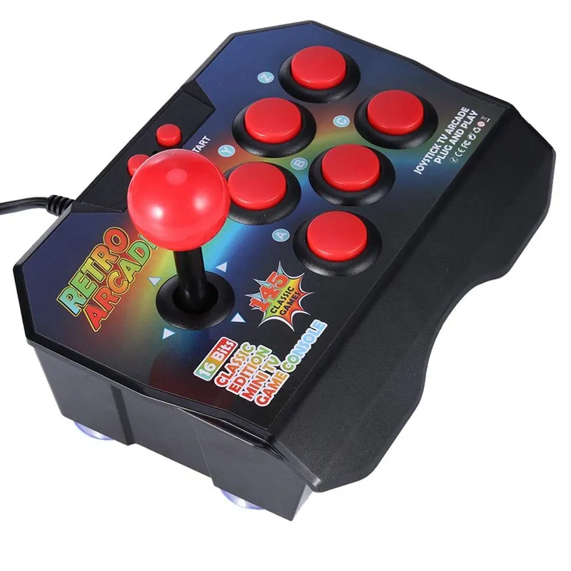 レトロアーケードゲームジョイスティックコントローラー 145ゲーム内蔵 