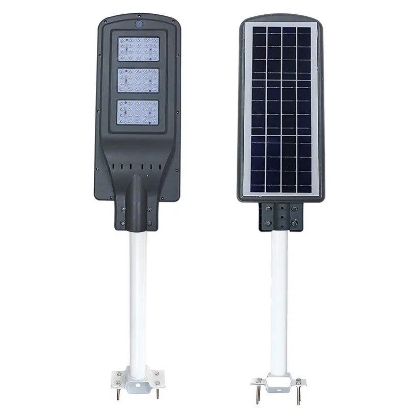 20W 40W 60 W Wszystko W Jednej Led Solar Street Lights Lighting Oświetlenie Ruchu Czujnik Wodoodporny Światło do ścieżki Mądrze Smart Słoneczna LED LED