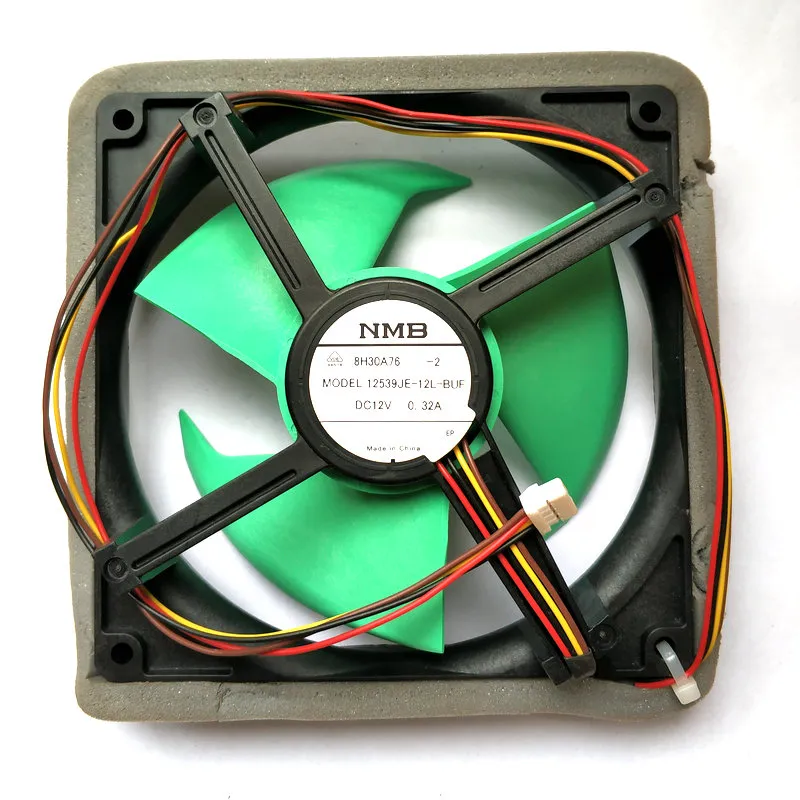 Nieuwe Originele NMB 12539JE-12L-BUF DC12V 0.32A voor Koelkast koelventilator