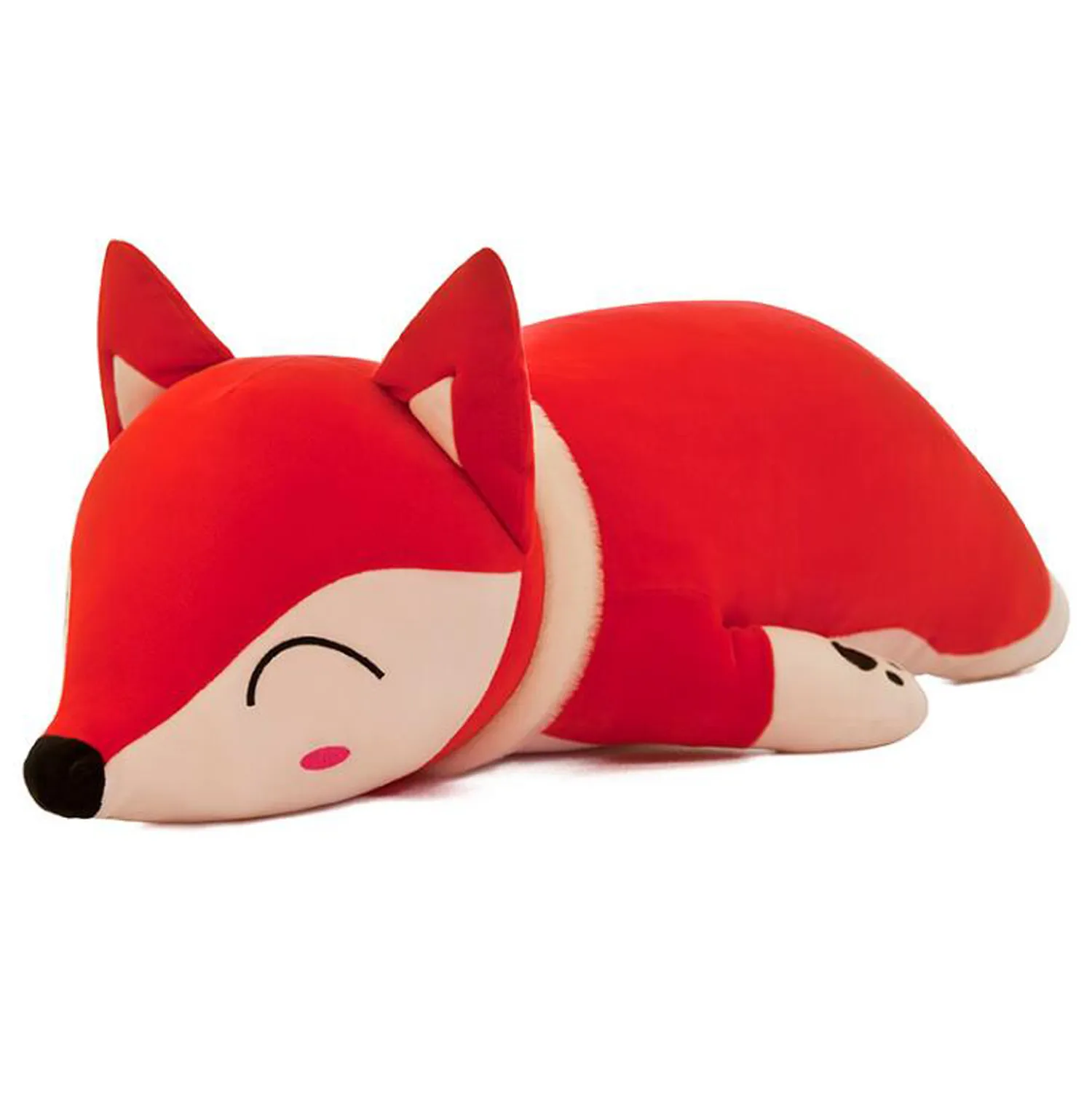 1pc Cute Realistic Small Fox Stuffed Animal Soft Plush Kids Toy Home Decor  Gift