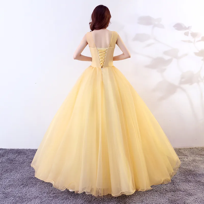 Light yellow medieval fairy dress with veil long ruffled gown for women  Mardi Gras Carnival from Dhgate Theme Costume - price 119.8