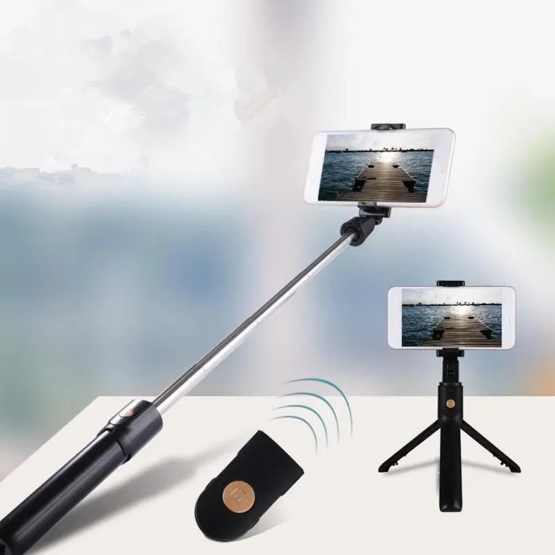 New K07 Bluetooth Version Stainless Steel Tripod Integrated Mobile
