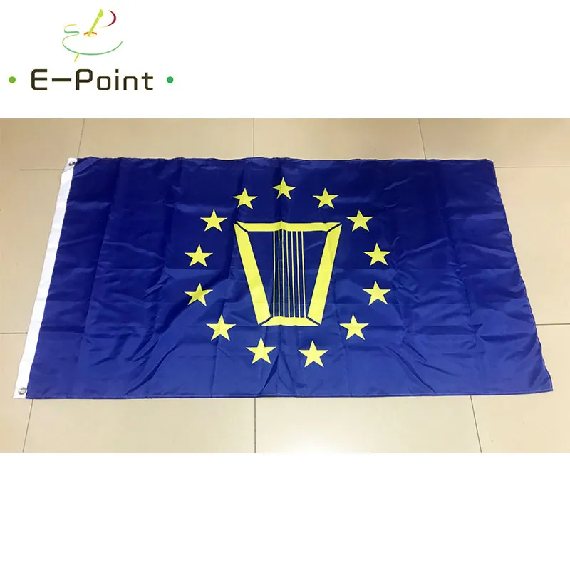 Senior Executive Service SES Drapeau 3 * 5ft (90cm * 150cm) Drapeau en polyester Bannière décoration volant maison jardin drapeau Cadeaux de fête