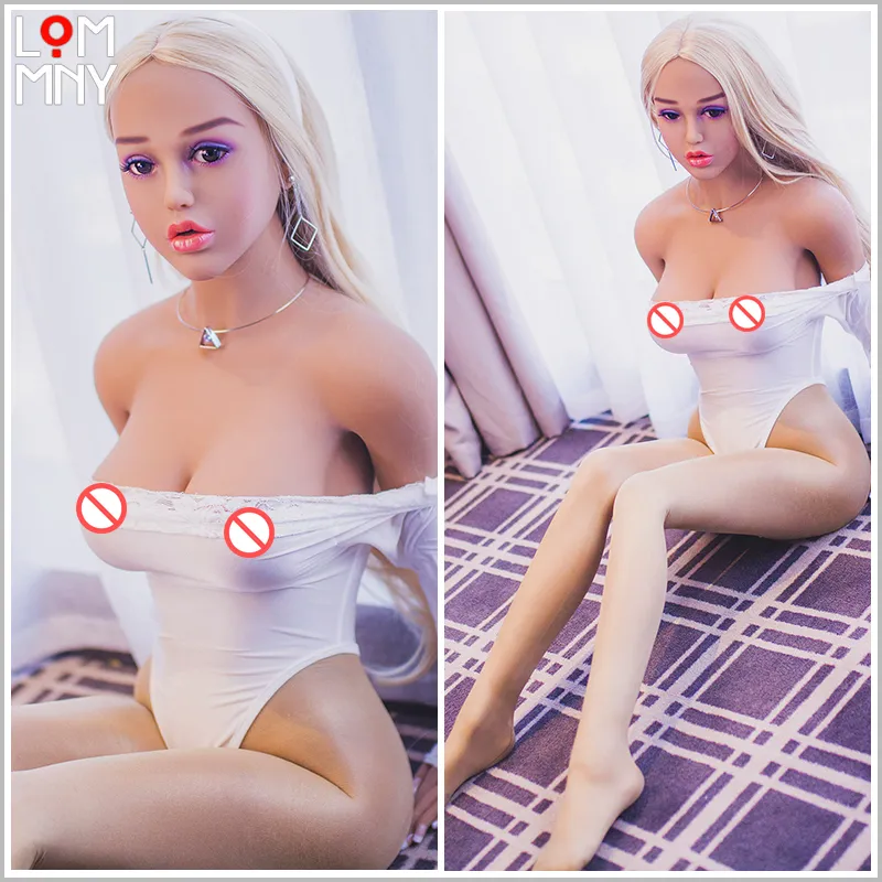 Designer sekspoppen LOMMNY 152cm Levensechte siliconen sekspop Robot Grote borsten Tpe Echte grootte Anime Realistisch Vaginaal Anale Orale Liefde Mannen