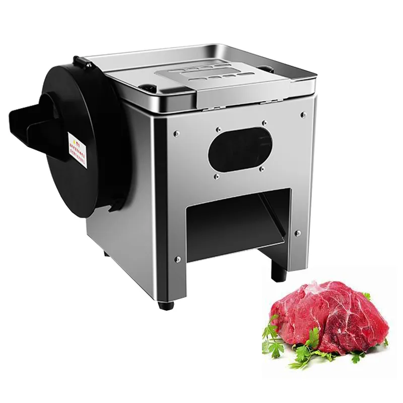 デスクトップ高品質の肉切断機豚肉牛肉のスライサー電気が切られた肉スライサー機械野菜切断機