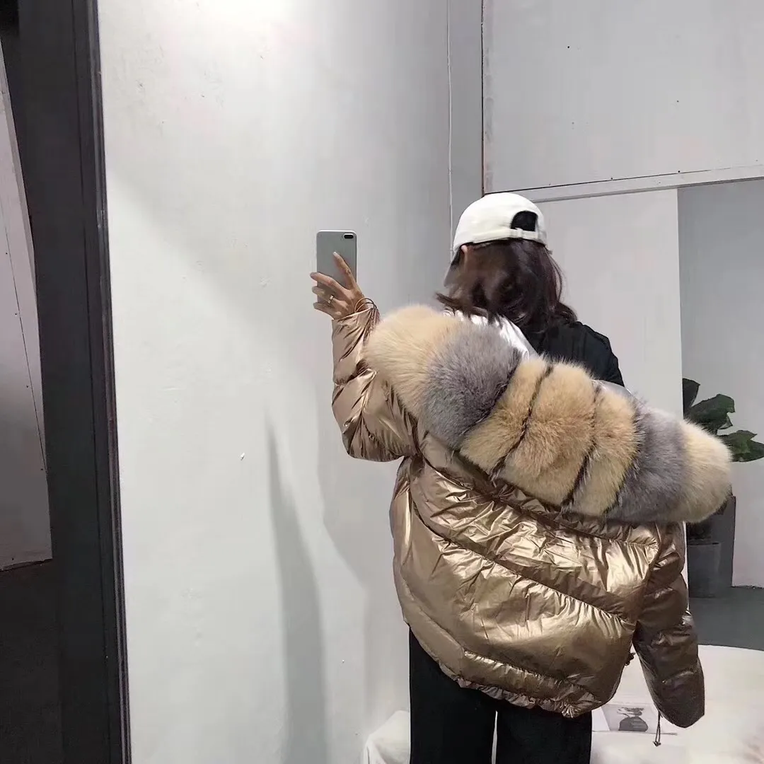 Large Size Womens White Duck Down Warm Jackets For Women Loose Fit 90 White Padded For Winter Warmth From Cutee 68.02 DHgate.Com