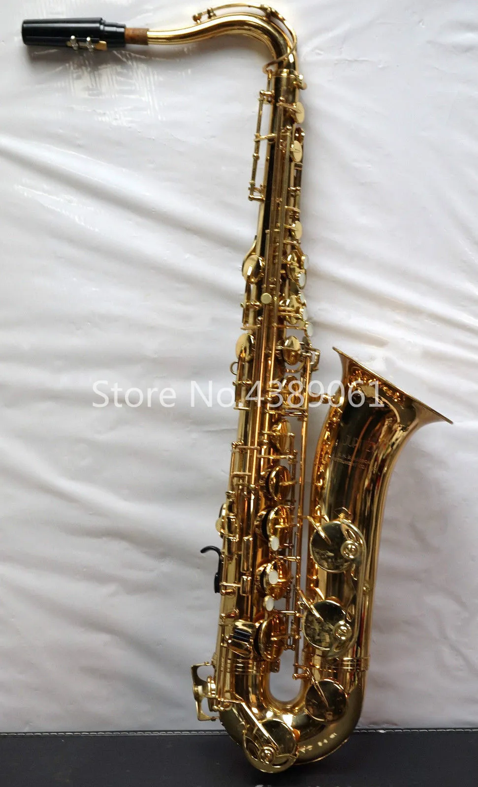 JUPITER STS-787 Kılıf Aksesuar Ücretsiz Kargo ile Yüksek Kaliteli Bb Tenor Saksafon Pirinç Altın Vernik B Düz Sax Müzik Aleti