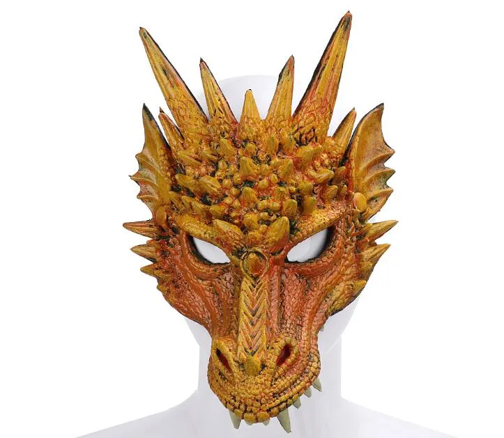 Masque de dragon 3D masque de costume de fantaisie réaliste pour le  carnaval