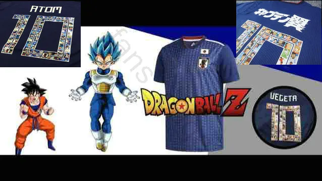 Maillot foot dragon ball deals