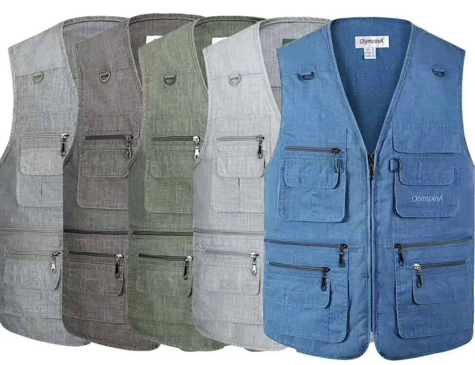 Mejor Precio En A Granel Gilet De Pêche En Plein Air Pour Hommes