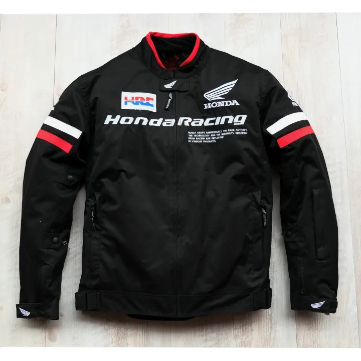 Summer Automobile Race Mesh Racing Jacket Motorcycle Clothing Thermal Removable Liner Flanchard