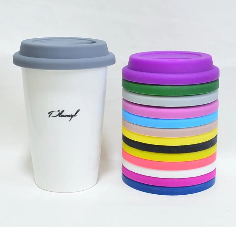 Pack 8 Tapas De Silicona Para Tazas – Formas Divertidas (Unicornio, Garra De Gato, Elefante), Reutilizables Y Antipolvo