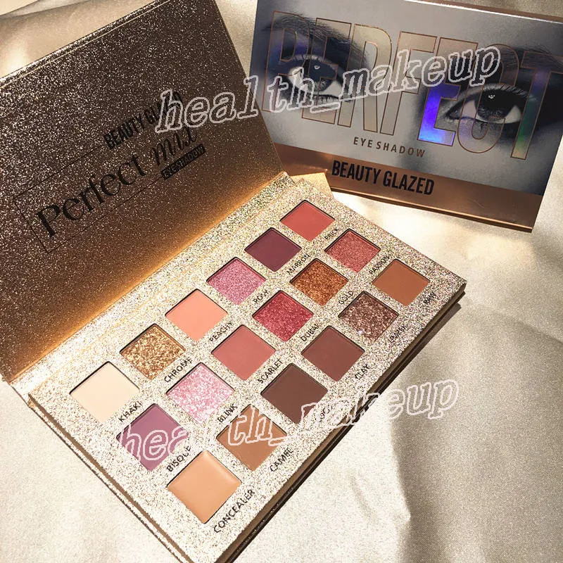 Beauty Glazed eye shadow palette perfect 18 Colors makeup eyeshadow Ultra shimmer highly pigmented Eyeshadow nude Pro Eyes Cosmetic
