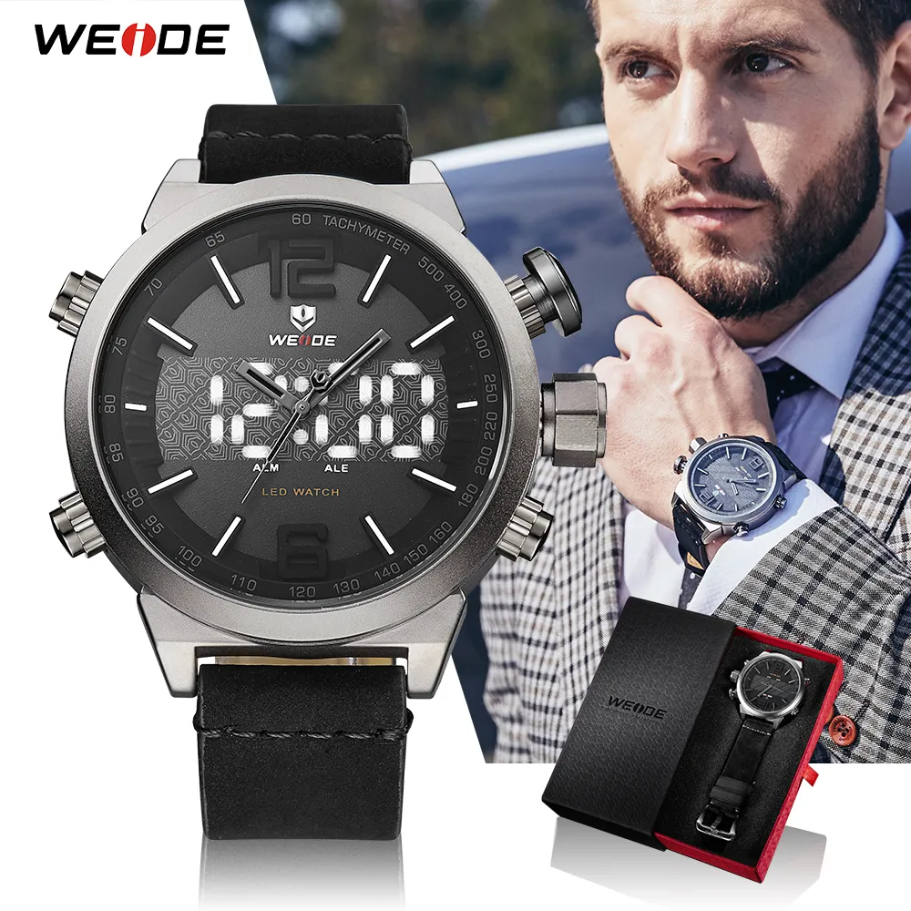 WEIDE Casual Digital Military Chronograph Watch with 40 mm  display picture 2