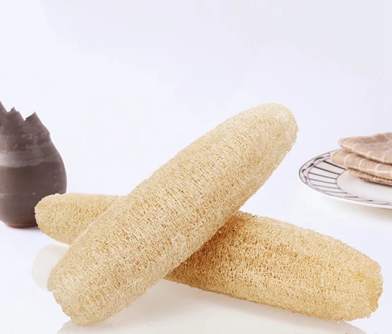 Luffa-Schwamm-Pad 2er-Set – Natürliches Peeling, Für Dusche & Bad, Sanft Zur Haut