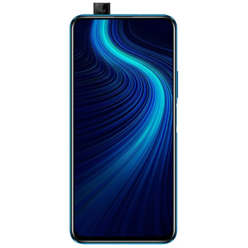 Original Huawei Honor X10 5g Mobiltelefon 8GB RAM 128GB ROM Kirin 820 Octa Core Android 6.63 "Fullskärm 40.0mp AI Fingerprint ID 4300MAH Smart Cell Phone